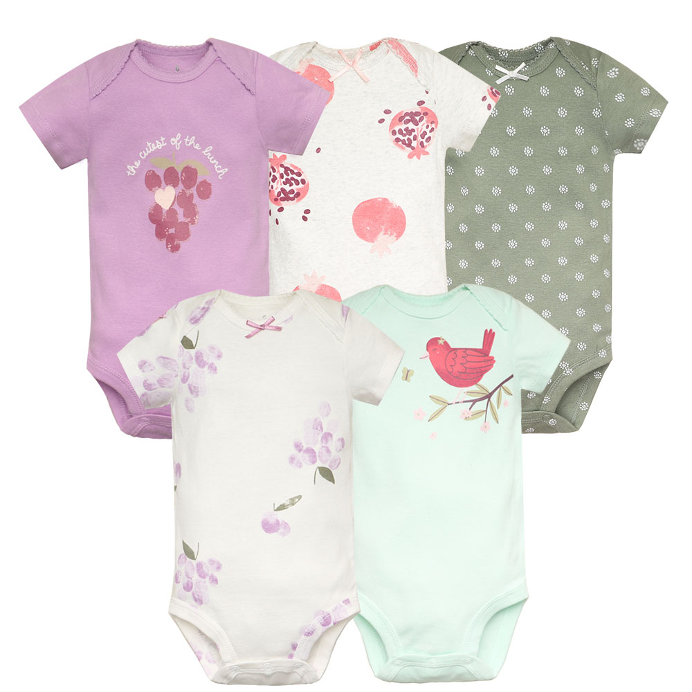 Baby Clothing Outlet - 5 قطعة/الوحدة الطفل ارتداءها أزياء فتاة