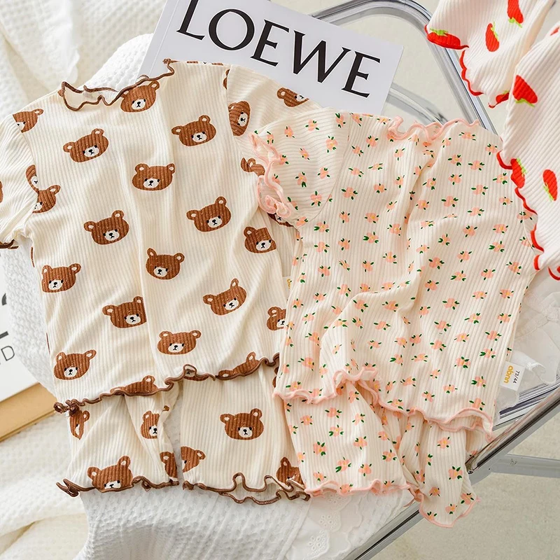 Baby Clothing For Sale - طقم بيجامة صيفي قطني كاجوال بتصميم