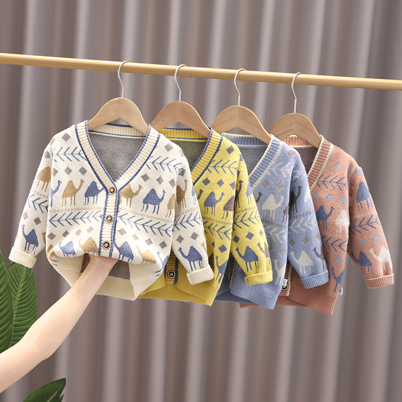 Baby Clothing Knitting Patterns - معاطف سترات أطفال للخريف والشتاء، ملابس