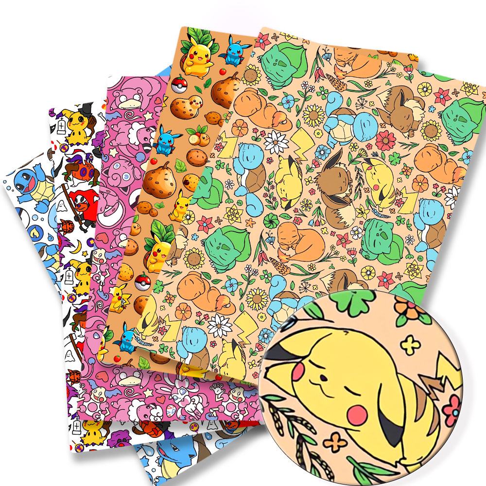 Baby Clothing Quilt - البوكيمون الكرتون Fabric140*50 سنتيمتر اليدوية الخياطة