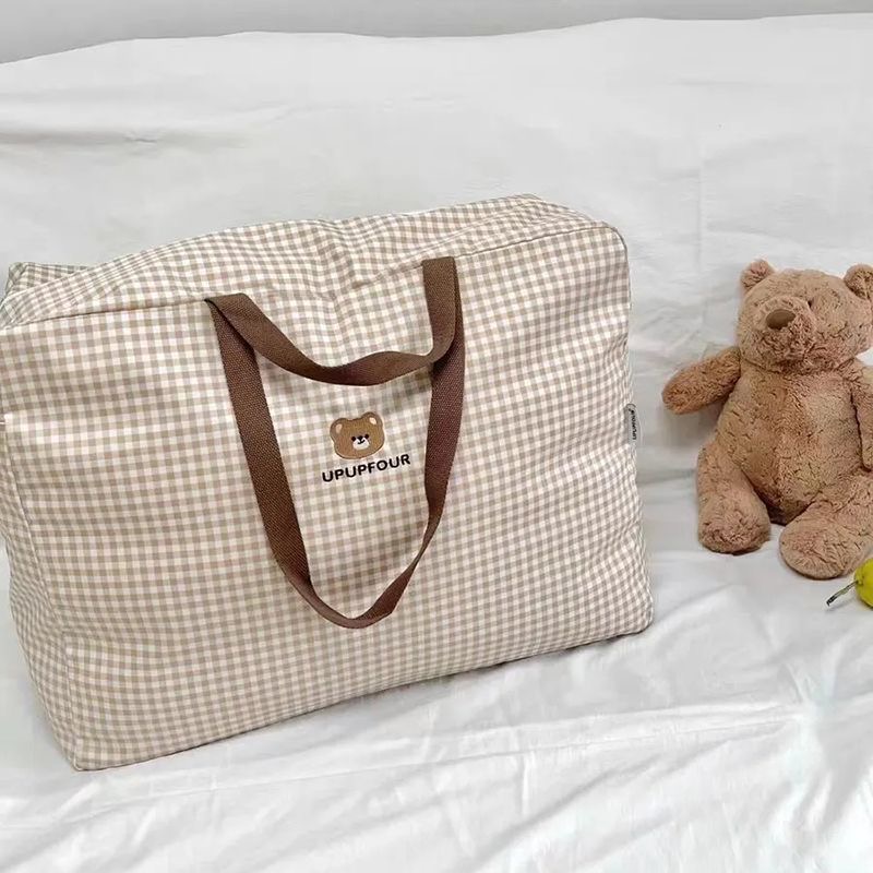 حقيبة تخزين من القماش القطني ل - مراجعة Baby Clothing Quilt وسعره