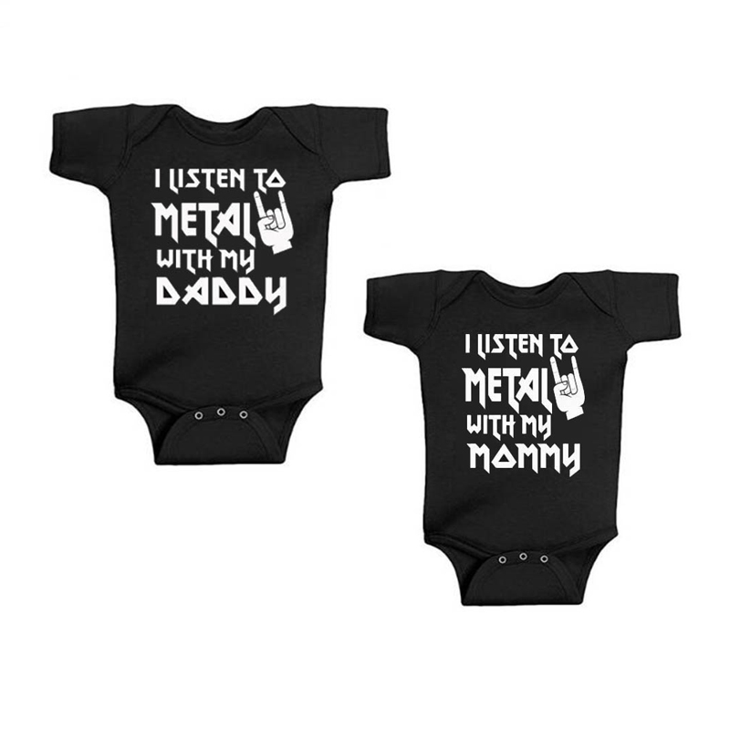 أستمع إلى المعدن مع أبي وأمي ، - مراجعة Baby Clothing Outlet وسعره