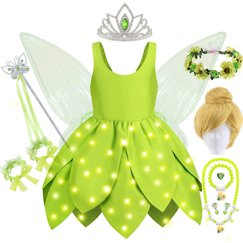 طفلة تينكر بيل فستان جنية الطف - مراجعة Baby Clothing For Girls وسعره