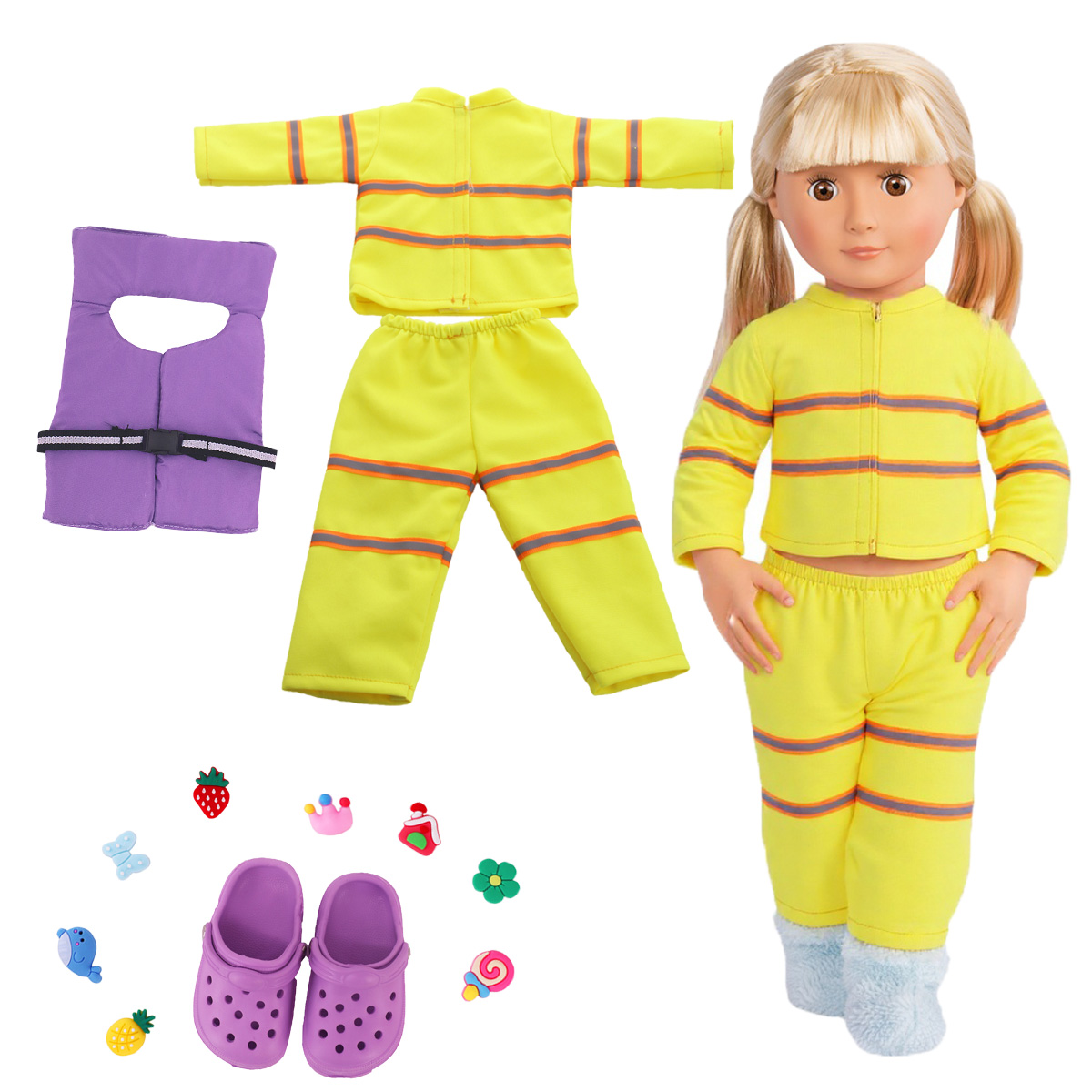ملابس سباحة بتصميم قشور السمك  - مراجعة Baby Clothing For Girls وسعره