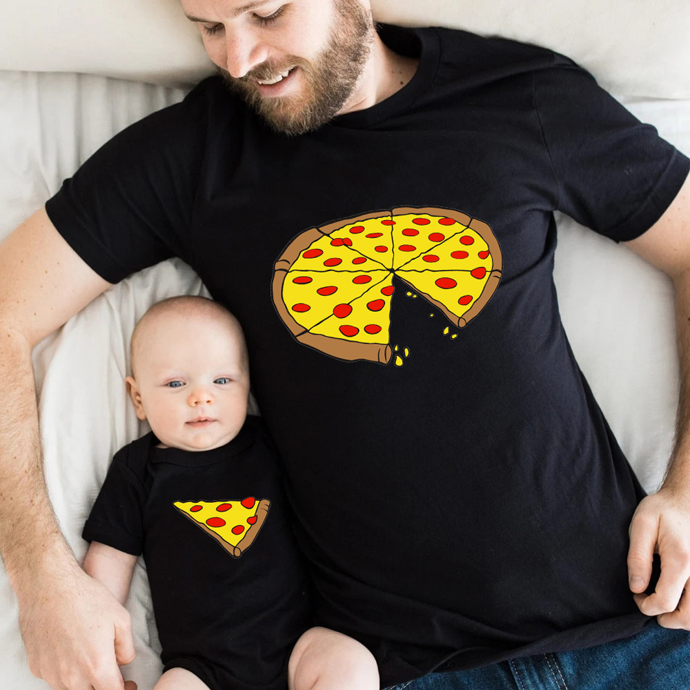 تي شيرت مضحك بطباعة البيتزا لل - مراجعة Baby Clothing For Sale وسعره