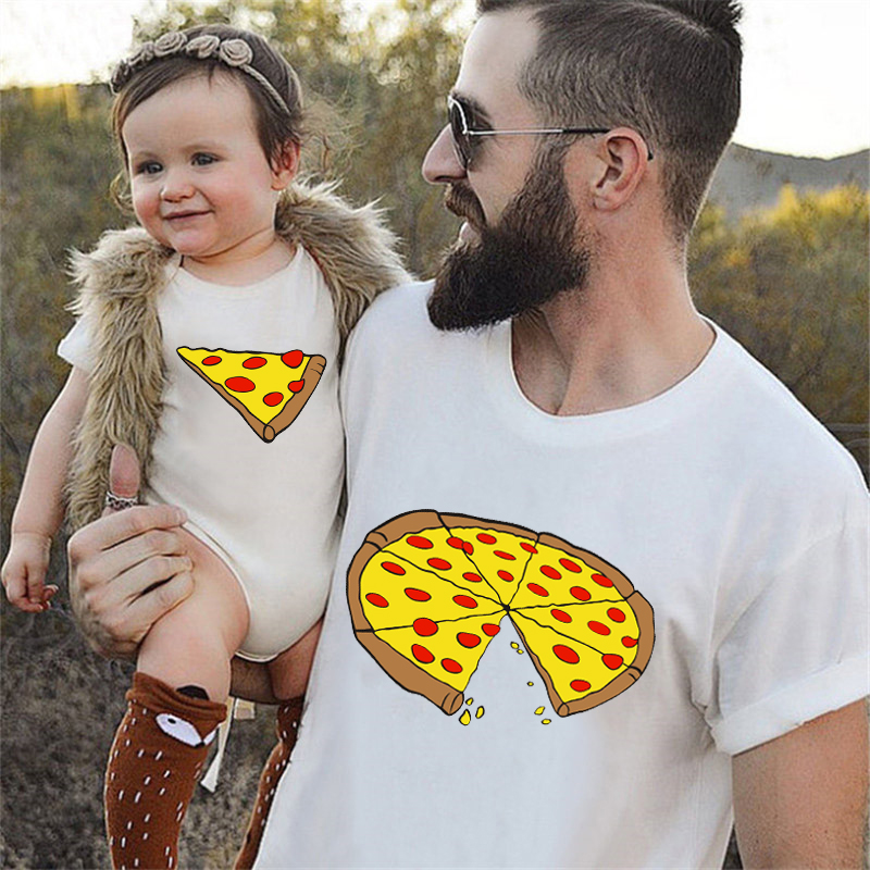 تي شيرت مضحك بطباعة البيتزا لل - مراجعة Baby Clothing For Sale وسعره